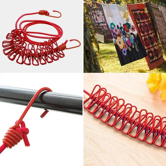 Portable Clothesline Windproof Rope