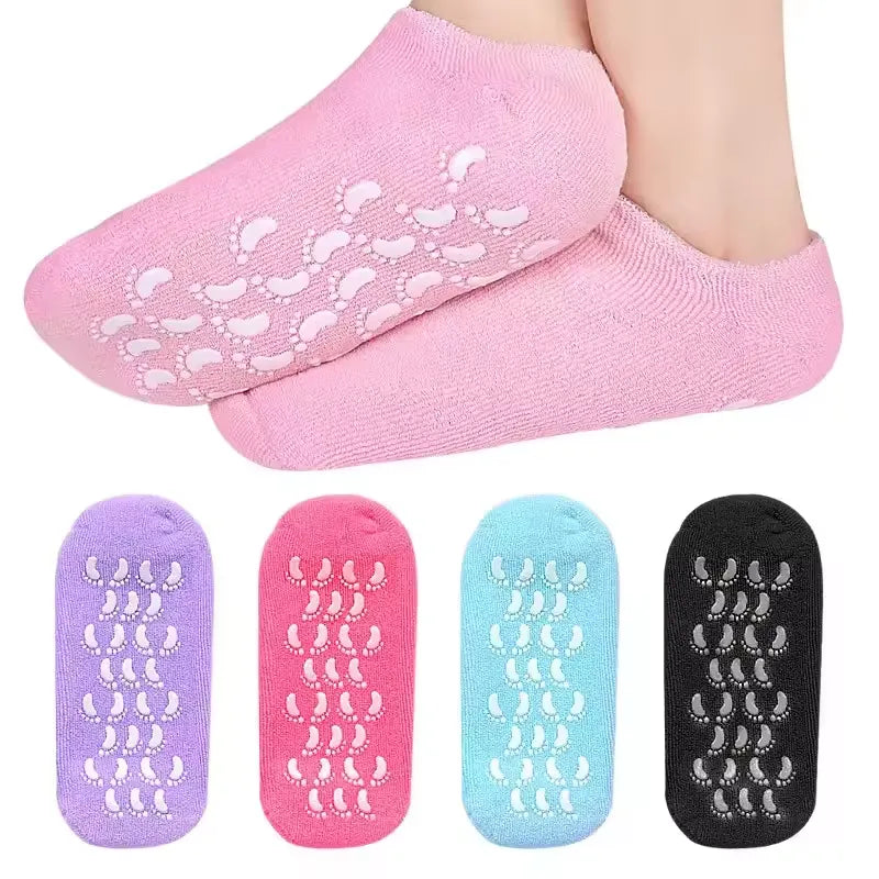Reusable Silicone Soft Gel Socks