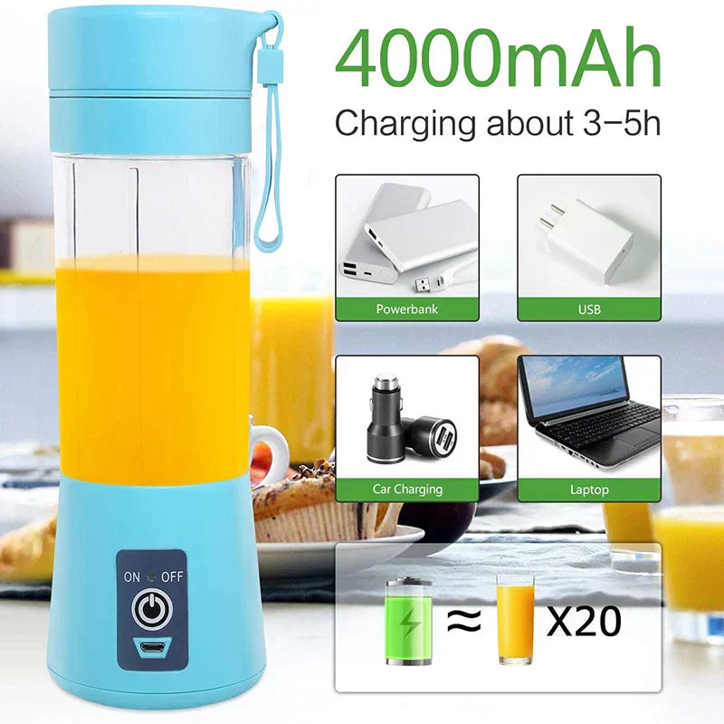 Portable Mini Electric Juicer